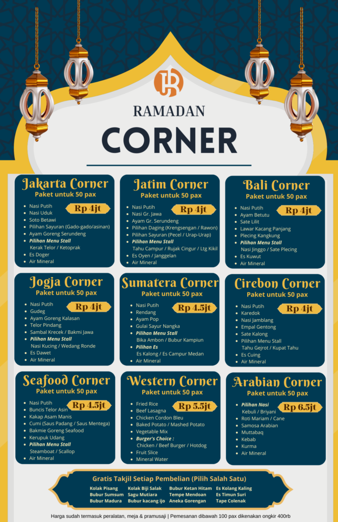 paket ramadan corner buka puasa